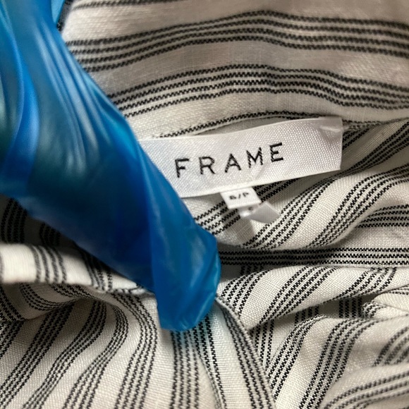 FRAME button up stripped shirt - Picture 3 of 12